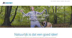 Desktop Screenshot of good-content.com