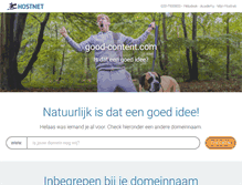 Tablet Screenshot of good-content.com